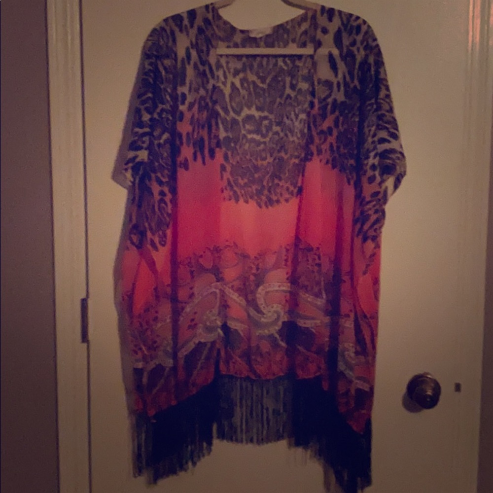 Sheer cardigan